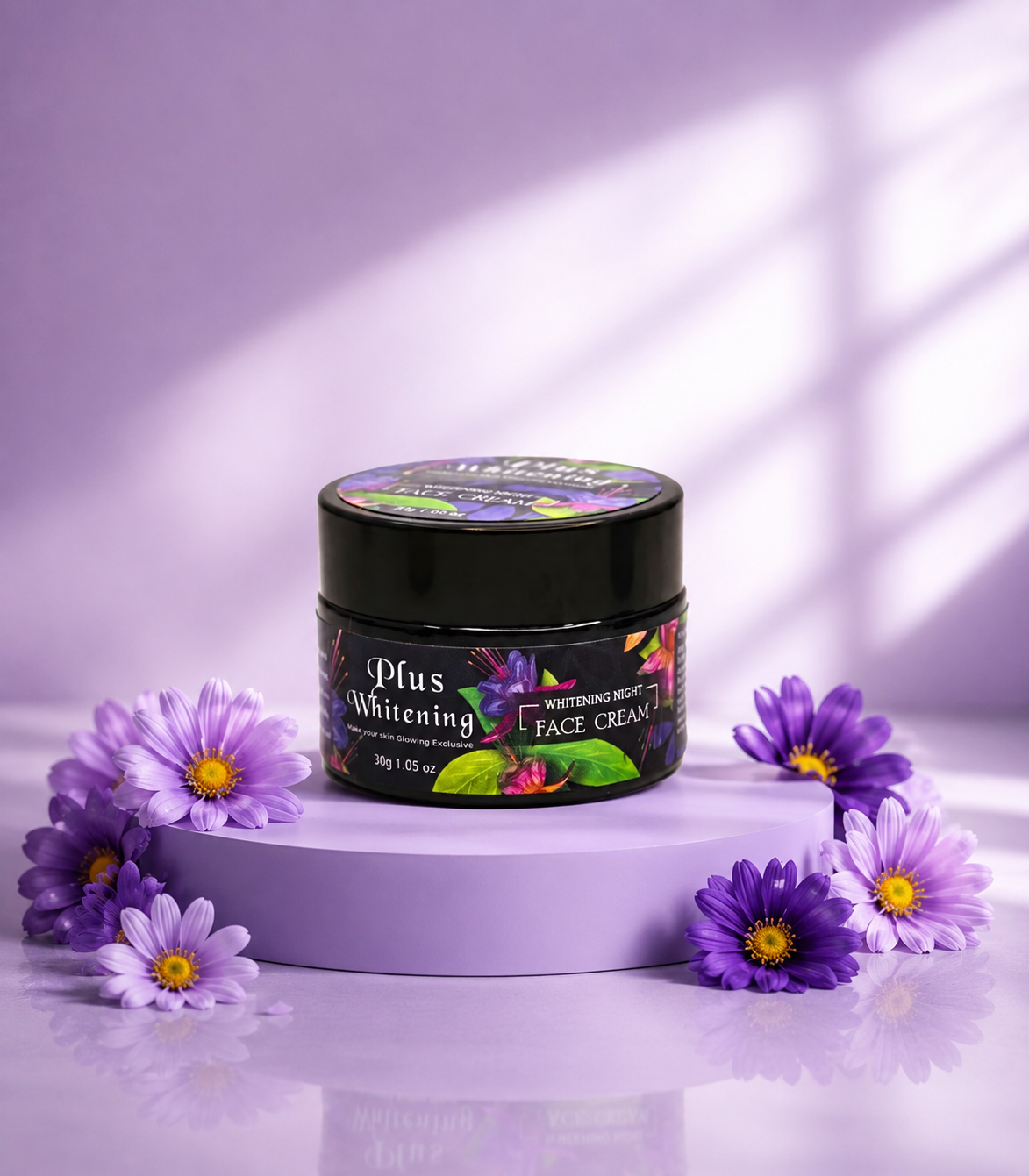 Plus Whitening Night Face Cream – 30G