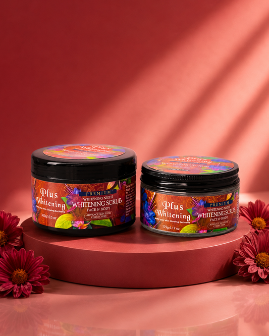 Plus Whitening VIP Full Body Whitening Scrub – 175G / 300G
