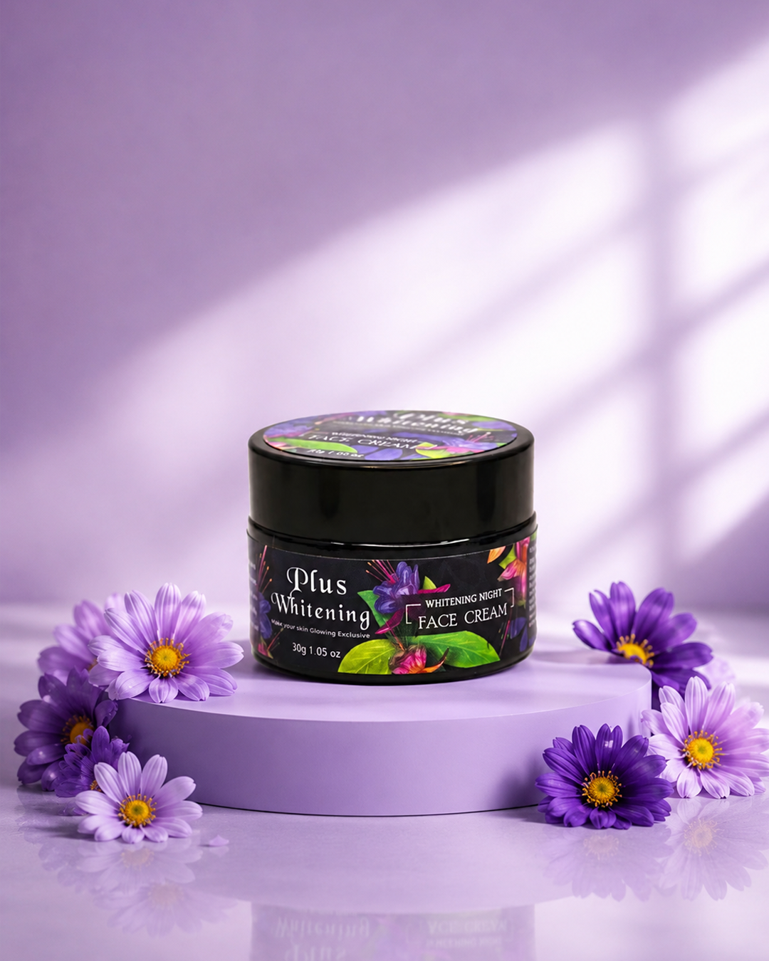 Plus Whitening Night Face Cream – 30G