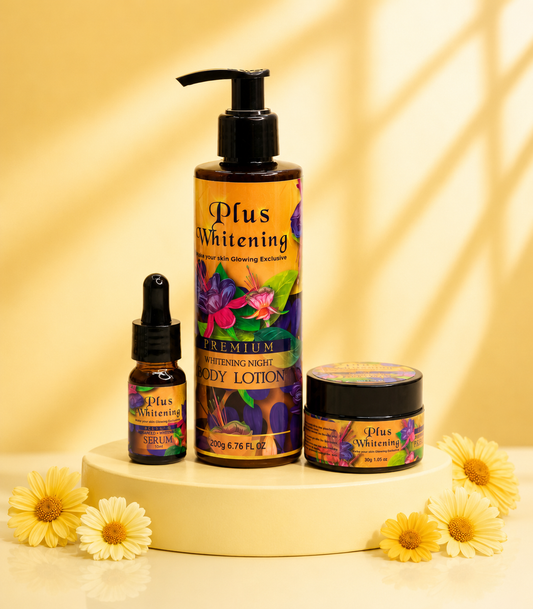 Plus Whitening VIP Night Cream Set